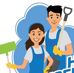 happy housekeepers logo